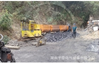 2.5噸防爆湘潭電機車海外煤礦工作視頻